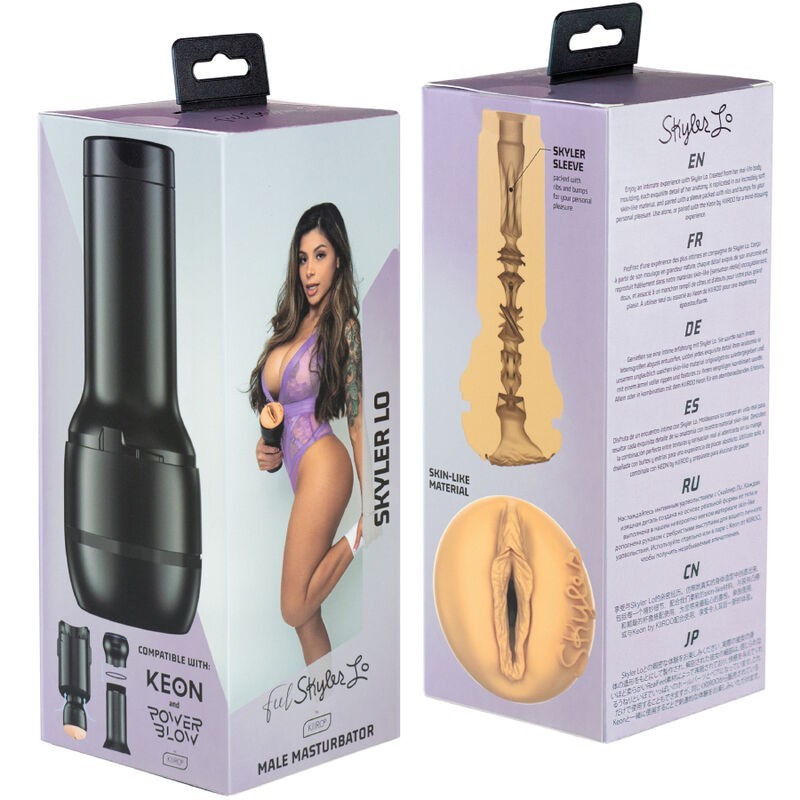 KIIROO - FEEL SKYLER LO STARS COLLECTION STROKERS COMPATIBLES POWERBLOW KIIROO - FEEL SKYLER LO STARS COLLECTION STROKERS COMPATIBLES POWERBLOW