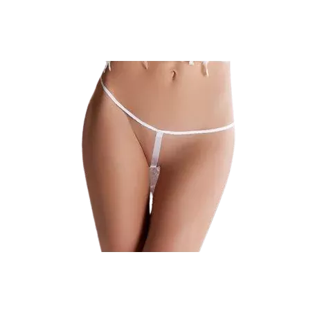 PASSION - MICRO STRING BLANC TAILLE UNIQUE