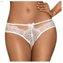 PENTHOUSE - ADORE ME PANTIES BIANCO S/M