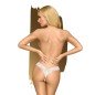 PENTHOUSE - DANGEROUS DARLING STRING BLANC L/XL PENTHOUSE - DANGEROUS DARLING STRING BLANC L/XL