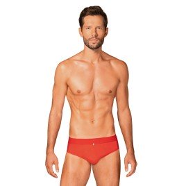 OBSESSIVE - SLIPS BOLDERO ROUGE S/M