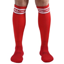 MACHO - CHAUSSETTES LONGUES TAILLE UNIQUE BLEU