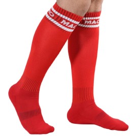 MACHO - CHAUSSETTES LONGUES TAILLE UNIQUE BLEU