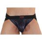 BURN - 006 JOCK BLEU BRILLANT / NOIR XL BURN - 006 JOCK BLEU BRILLANT / NOIR XL