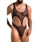 PASSION - 040 BODY LEON NOIR L/XL PASSION - 040 BODY LEON NOIR L/XL