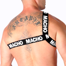 MACHO - ROMAN HARNESS YELLOW S/M