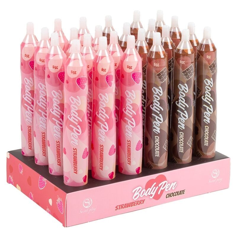 SECRET PLAY - PRÉSENTOIR STYLO CORPS 24 UNITÉS SECRET PLAY - PRÉSENTOIR STYLO CORPS 24 UNITÉS