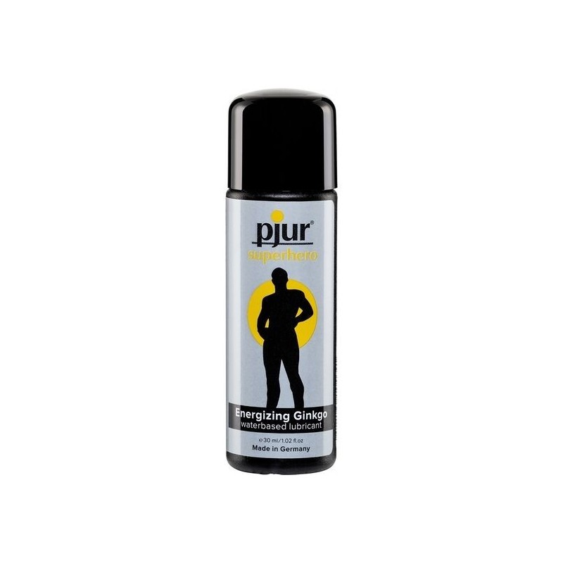 PJUR - LUBRIFIANT ÉNERGISANT SUPER-HÉROS GINKGO 30 ML