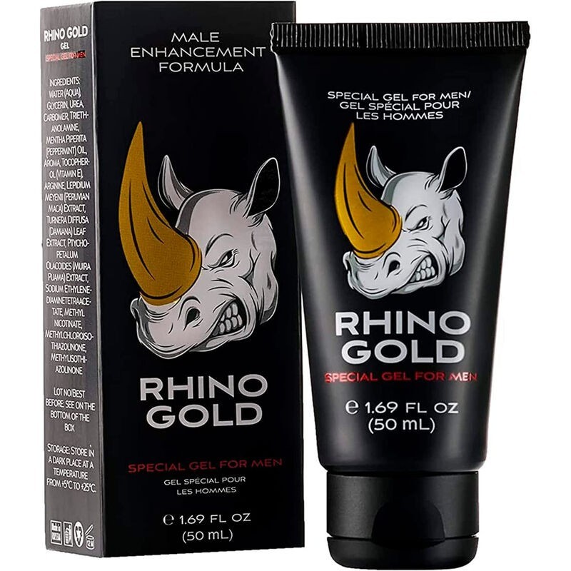 RHINO GOLD - SPEZIALGEL FÜR MÄNNER 50 ML RHINO GOLD - SPEZIALGEL FÜR MÄNNER 50 ML