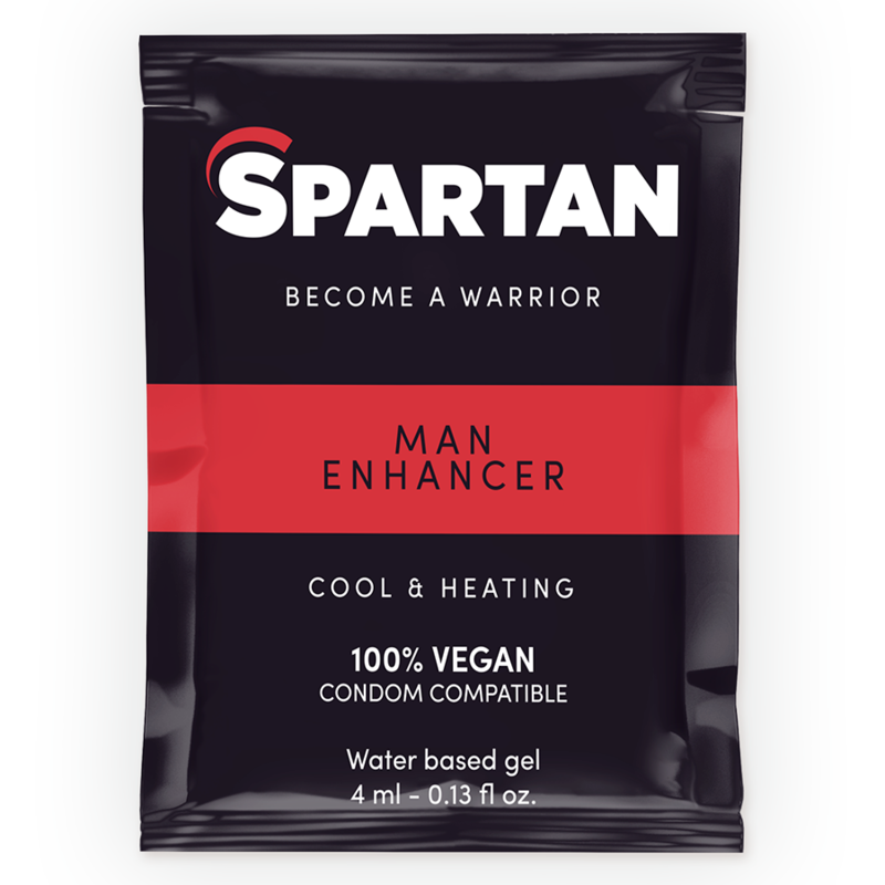 SPARTAN - MALE ENHANCER GEL HOT-COLD EFFECT 100% VEGAN 4ML SPARTAN - MALE ENHANCER GEL HOT-COLD EFFECT 100% VEGAN 4ML