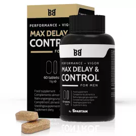 BLACK BULL - MAX DELAY CONTROL MAXIMUM PERFORMANCE FOR MEN 60 CAPSULES