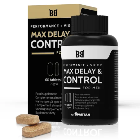 BLACK BULL - MAX DELAY CONTROL MAXIMUM PERFORMANCE FOR MEN 60 CAPSULES
