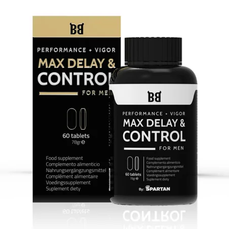 BLACK BULL - MAX DELAY CONTROL MAXIMUM PERFORMANCE FOR MEN 60 CAPSULES