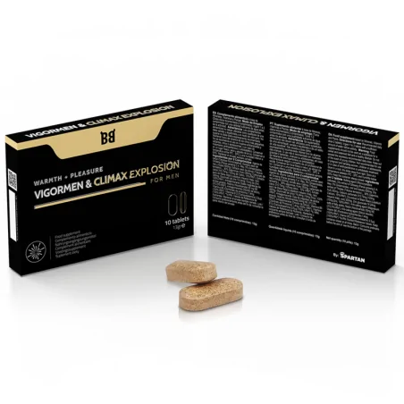 BLACK BULL - VIGORMEN CLIMAX EXPLOSION MAGGIORE PIACERE PER GLI UOMINI 10 CAPSULE