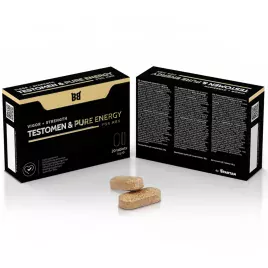 BLACK BULL - TESTOMEN PURE ENERGY ENHANCER POUR HOMMES 20 GÉLULES