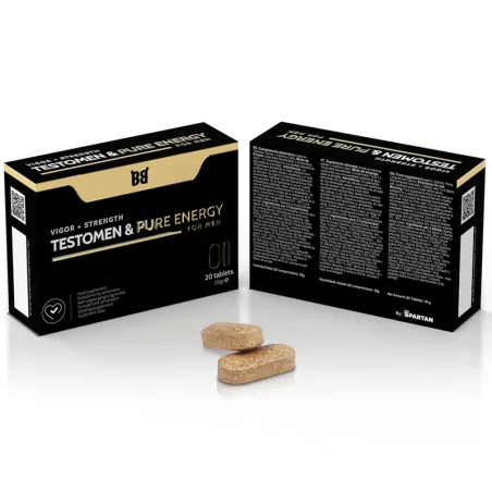 BLACK BULL - TESTOMEN PURE ENERGY ENHANCER POUR HOMMES 20 GÉLULES