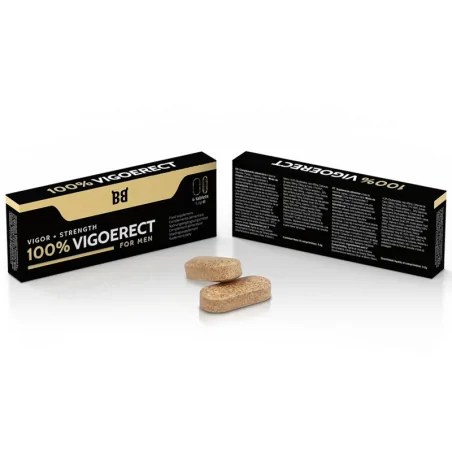 BLACK BULL - 100% VIGOERECT VIGORE + FORZA PER UOMINI 4 COMPRESSE