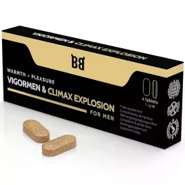 BLACK BULL - EXPLOSION VIGORMEN CLIMAX PLUS GRAND PLAISIR POUR HOMMES 4 GÉLULES