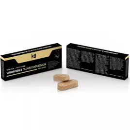 BLACK BULL - EXPLOSION VIGORMEN CLIMAX PLUS GRAND PLAISIR POUR HOMMES 4 GÉLULES
