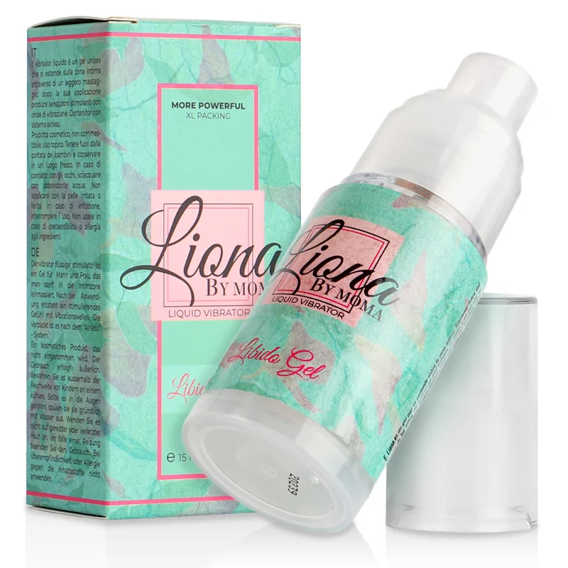 LIONA BY MOMA - FLÜSSIGER VIBRATOR LIBIDO GEL 15 ML LIONA BY MOMA - FLÜSSIGER VIBRATOR LIBIDO GEL 15 ML