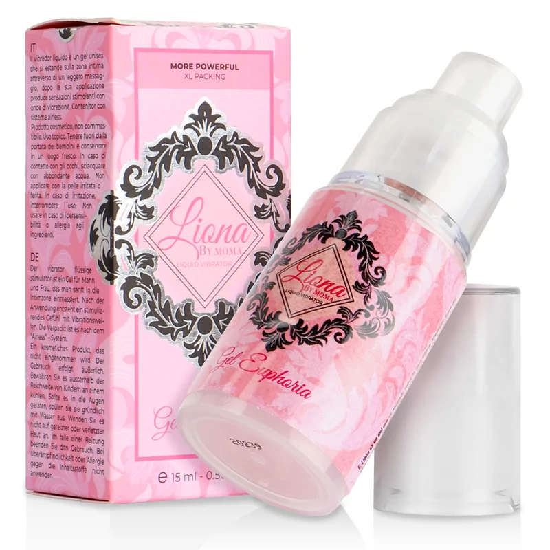 LIONA BY MOMA - VIBRATEUR LIQUIDE EUPHORIA GEL 15 ML LIONA BY MOMA - VIBRATEUR LIQUIDE EUPHORIA GEL 15 ML