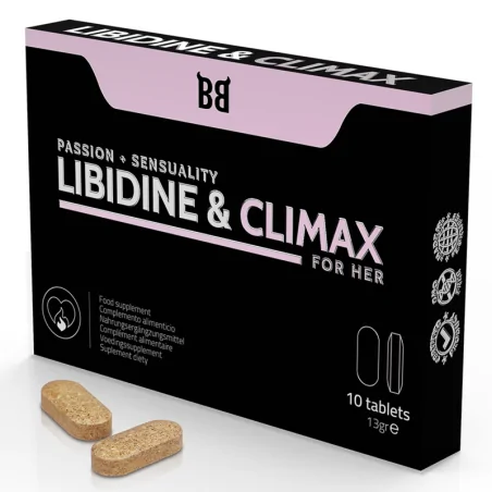 BLACK BULL - LIBIDINE CLIMAX INCREASE L BIDO FOR WOMEN 10 CAPSULES