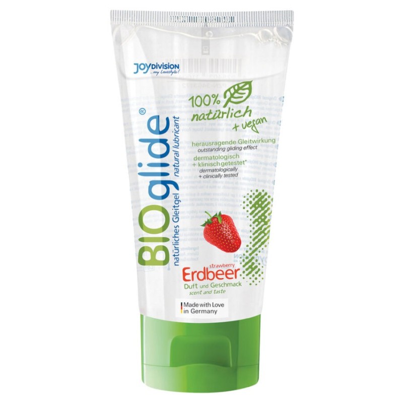 JOYDIVISION BIOGLIDE - FRAISE LUBRIFIANT 80 ML JOYDIVISION BIOGLIDE - FRAISE LUBRIFIANT 80 ML