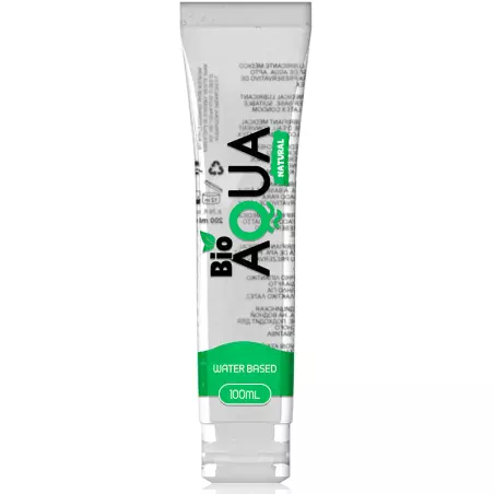 BIOAQUA - LUBRIFIANT INGRÉDIENTS NATURELS À BASE D''EAU 100 ML