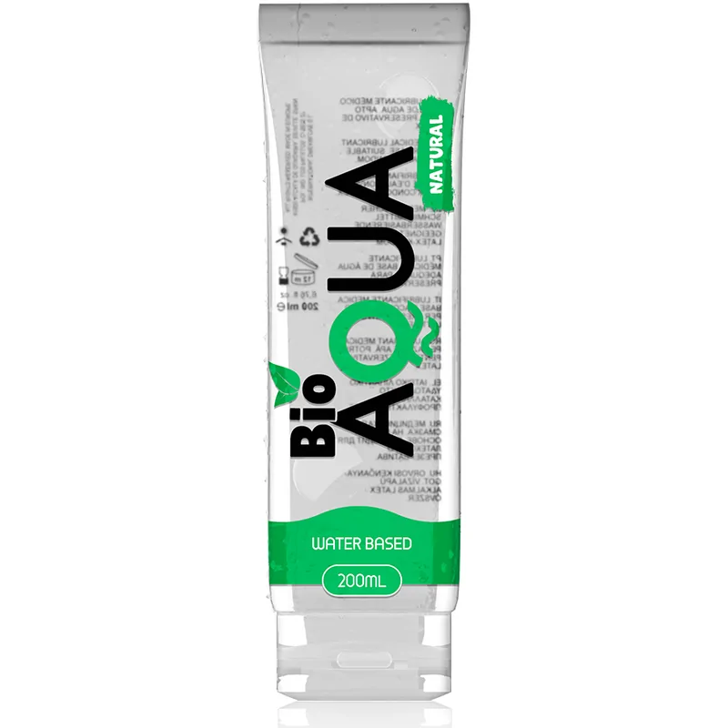BIOAQUA - LUBRIFIANT INGRÉDIENTS NATURELS À BASE D''EAU 200 ML BIOAQUA - LUBRIFIANT INGRÉDIENTS NATURELS À BASE D''EAU 200 ML