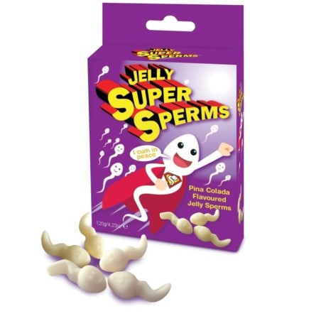 SPENCER FLEETWOOD - JELLY SUPER SPERM GUMMIES FORM SPERM 120 GR