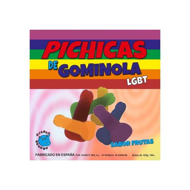 PRIDE - FRUITS DE PÉNIS GUMMY LGBT