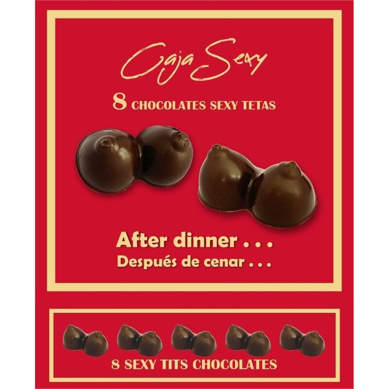 DIABLO PICANTE - 8 CIOCCOLATI CON TETTE SEXY DIABLO PICANTE - 8 CIOCCOLATI CON TETTE SEXY