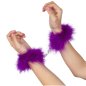 SECRETPLAY - PURPLE MARABOU HANDCUFFS SECRETPLAY - PURPLE MARABOU HANDCUFFS