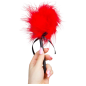 SECRETPLAY - RED MARABOU DUSTER SECRETPLAY - RED MARABOU DUSTER