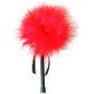 SECRETPLAY - RED MARABOU DUSTER SECRETPLAY - RED MARABOU DUSTER