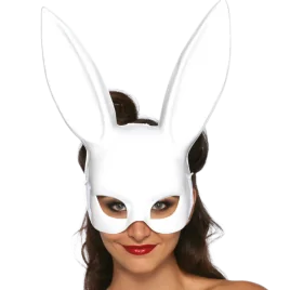 LEG AVENUE - MASCHERA CONIGLIO MASQUERADE BIANCA