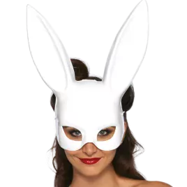 LEG AVENUE - MASCHERA CONIGLIO MASQUERADE BIANCA