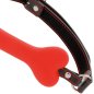 DARKNESS - BÂILLON EN SILICONE À OS ROUGE DARKNESS - BÂILLON EN SILICONE À OS ROUGE