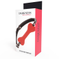 DARKNESS - BÂILLON EN SILICONE À OS ROUGE DARKNESS - BÂILLON EN SILICONE À OS ROUGE