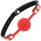 DARKNESS - BÂILLON EN SILICONE ROUGE DARKNESS - BÂILLON EN SILICONE ROUGE