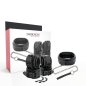 DARKNESS - MENOTTES ET COLLIER EN CUIR NOIR DARKNESS - MENOTTES ET COLLIER EN CUIR NOIR