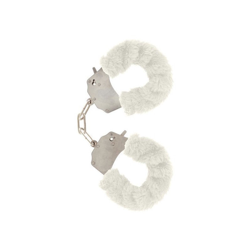 TOYJOY - POLSINI FURRY FUN BONDAGE BIANCO