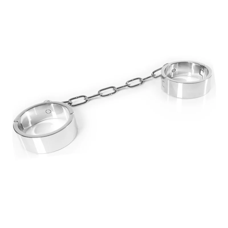 METAL HARD - ANKLE HANDCUFFS WITH ALLEN KEY SUBMISSION BDSM METAL HARD - ANKLE HANDCUFFS WITH ALLEN KEY SUBMISSION BDSM