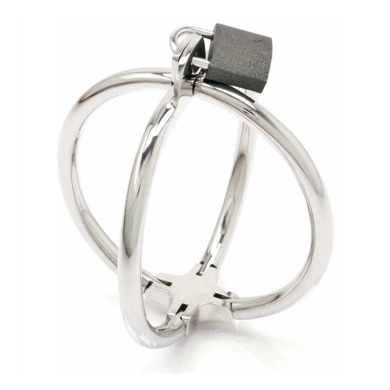 METAL HARD - MENOTTES CROISÉES , RETENUE EN ACIER INOXYDABLE METAL HARD - MENOTTES CROISÉES , RETENUE EN ACIER INOXYDABLE