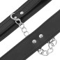 DARKNESS - MANETTE IN PELLE STRUTTURATA NERA DARKNESS - MANETTE IN PELLE STRUTTURATA NERA