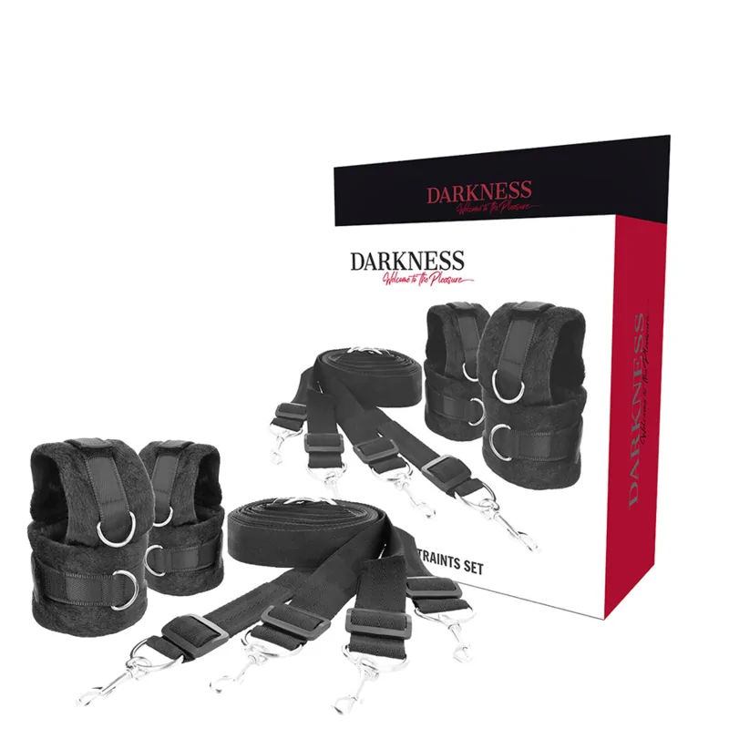 DARKNESS - BED TIES SET DARKNESS - BED TIES SET