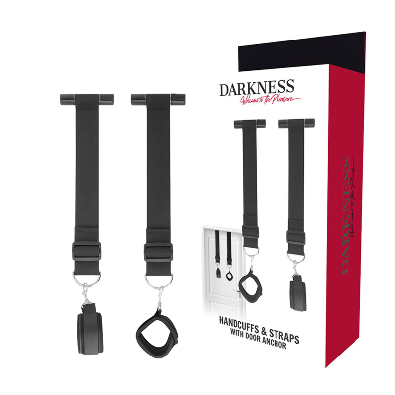 DARKNESS - MENOTTES DE PORTE DE BONDAGE DARKNESS - MENOTTES DE PORTE DE BONDAGE