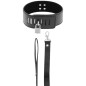 DARKNESS - BDSM-HALSBAND MIT SCHWARZEM SCHLOSS DARKNESS - BDSM-HALSBAND MIT SCHWARZEM SCHLOSS