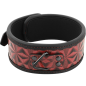 BEGME - COLLIER EN CUIR VÉGAN PREMIUM ÉDITION ROUGE AVEC DOUBLURE EN NÉOPRÈNE BEGME - COLLIER EN CUIR VÉGAN PREMIUM ÉDITION ROUGE AVEC DOUBLURE EN NÉOPRÈNE