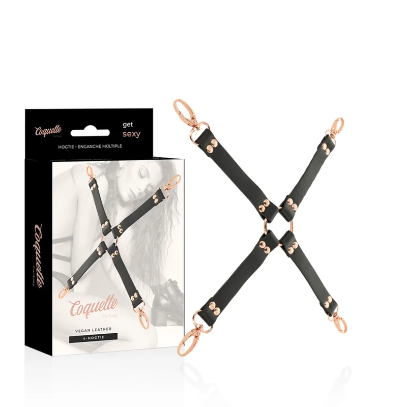 COQUETTE CHIC DESIRE - CRAVATE DE PORC FANTAISIE EN CUIR VÉGÉTAL COQUETTE CHIC DESIRE - CRAVATE DE PORC FANTAISIE EN CUIR VÉGÉTAL